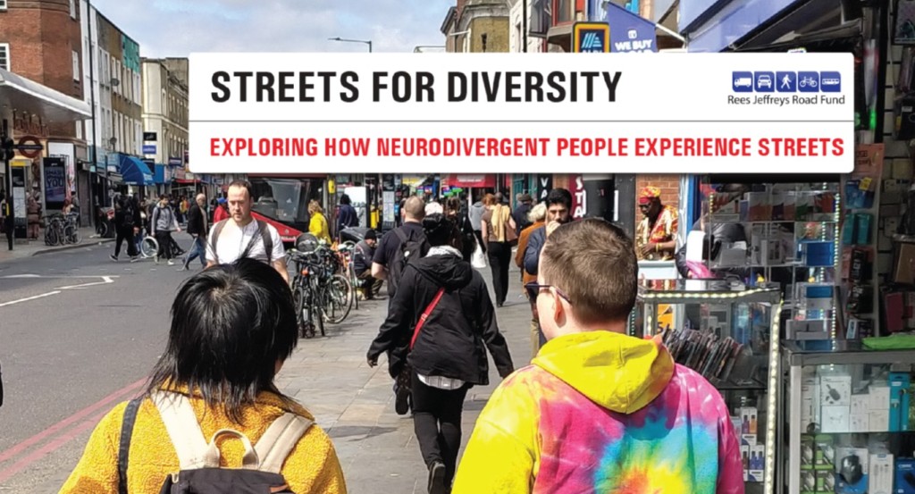 Neurodivergent experiences of streets and possible improvements to the built environment